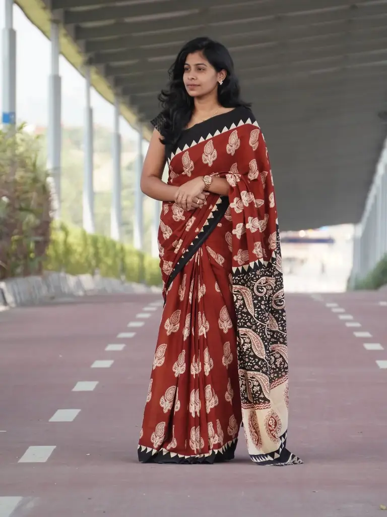 Red Kadhi Cotton