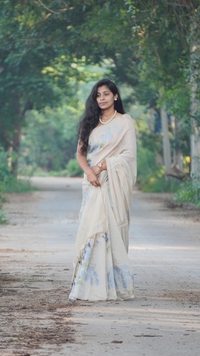 Muslin Jamdani Saree